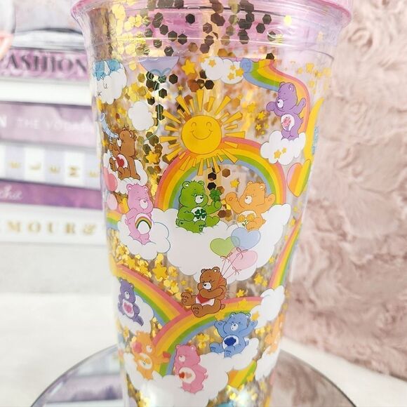 {Care Bears} Gold Confetti Travel Cup - Picture 5 of 7